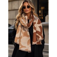 Lemon Daisy Accessories Women's Harriet Winter Scarf Shawl in Brown