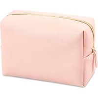 Lemon Daisy Accessories Mia Belle Large Makeup Bag Organiser in Pink