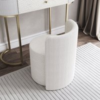 Hattie Bouclé Stool Bedroom Living Room Decoration
