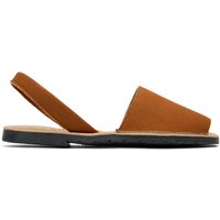 V.GAN Women's Rambu Menorcan Sandals in Tan | Size: 8
