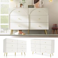 Matteo Sideboard Cabinet for Living Room, 40D x 120W x 85H in Cream