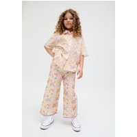 Gilly Scallop Edge Matisse Print Trouser Ecru Years