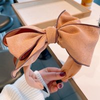 Textured Oversize Bow Headband