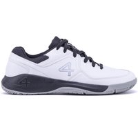 QUIVE Men's "Hyper" Badminton, Squash & Volleyball Court Shoes in White | Size: 9