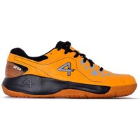 QUIVE Men's Hyper Badminton Squash Volleyball Court Shoes in Yellow | Size: 7