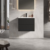 Venti 600mm Wall Hung Vanity Unit Lira Basin Matt