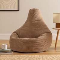 icon Dalton Medium Bean bag, Corduroy in Brown