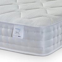 Bed Choices Luxury, Micro-Quilted Boston 1000 Mattress in White | Size: Single