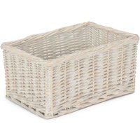 Red Hamper White Wash Willow Trays | Size: Large