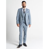 Edward Pastel Three Piece Suit Pale 50R