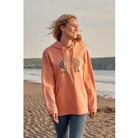Maya Graphic Print Breathable Cotton Relaxed Fit Hoodie Light