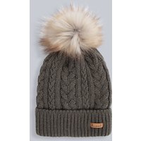 Becky Winter Warm Soft Knit Pom Pom Hat Light