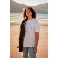 Leena Relaxed Fit Beach Cotton Graphic Tee