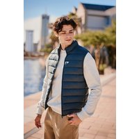Animal Men's 'Light Cosi' Lightweight Water Resistant PFC Free Warm Padded Gilet in Navy | Size: Small
