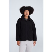 Anna Warm & Cosy Side Pockets Soft Borg Fabric Full Zip Fleece
