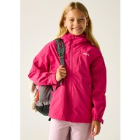Regatta Calderdale III Hooded Waterproof Jacket in Pink | Size: 3-4 Years