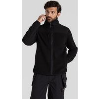 Craghoppers Men's 'Morley' Full Zip Fleece in Black | Size: Large