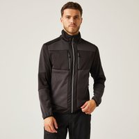 Regatta E-Volve Stretch Colour Block Full Zip Midlayer in Grey | Size: XL