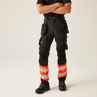 Hi vis X PRO Stretch Holster Work Trousers 36R