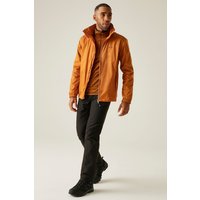 Regatta Men's Lyle IV Waterproof Packaway Jacket in Orange | Size: Small