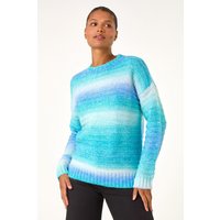 Spacedye Stripe Crew Neck Jumper