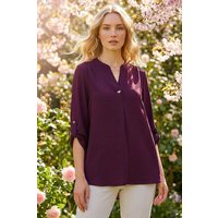 Heart Button Detail Shirt