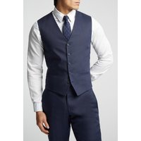 Linen Tailored Fit Waistcoat 44R