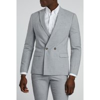 Plain Double Breasted Jacket 48R