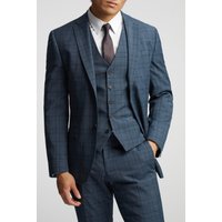 Check Tailored Fit Suit Jacket 48R