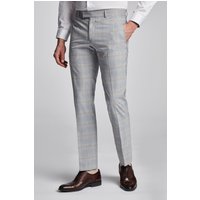 Pale Putty Check Trousers 44R