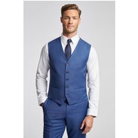 Slim Fit Sharkskin Waistcoat 40R