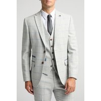 Slim Fit Check Tweed Jacket 46R