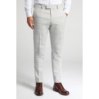 Slim Fit Check Tweed Trousers 36R