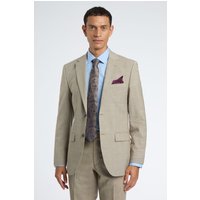 Check Trousers Beige 44R