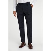 Racing Green Men's Regular Fit Navy Trousers | Size: 44R