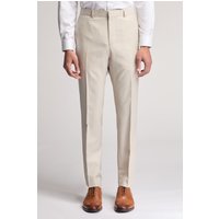 Turner Slim Fit Stone Sharkskin Suit Trouser 38R