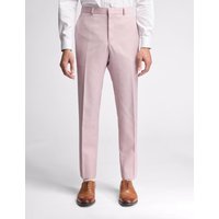 Burra Slim Fit Rose Sharkskin Suit Trouser 36R