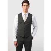 Regular Fit Charcoal Waistcoat 38R