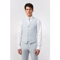 Tailored Fit Soft Linen Waistcoat 40R