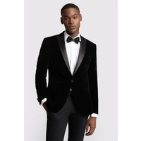 Slim Fit Velvet Jacket 42S