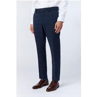 Ezra Check Tailored Fit Trouser 34R