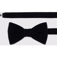 Antique Rogue Men's Black Velvet Bow Tie