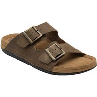 St Ives Leather Mule Sandals