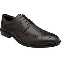Chocolate Brown Skipton Leather Brogues