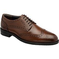 Frank Wright Men's Leather 'Huges II' Brogues in Tan | Size: 6