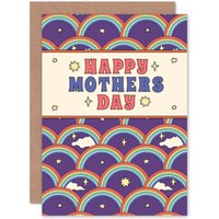Debenhams Enjoy 15% Discount on Wee Blue Coo Womens Rainbow Mothers Day Card