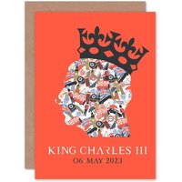 Artery8 King Charles Iii Coronation British Symbol Art Card