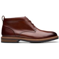 Aldwin Chukka Mid Tan Leather Ankle Boots Lace Up Standard Fit