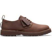Solsbury Lace Dark Leather Derby Shoes Lace Up Standard Fit