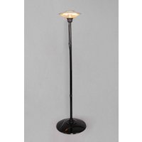 BHS Lighting 1500W Floor Standing Patio Heater in Black